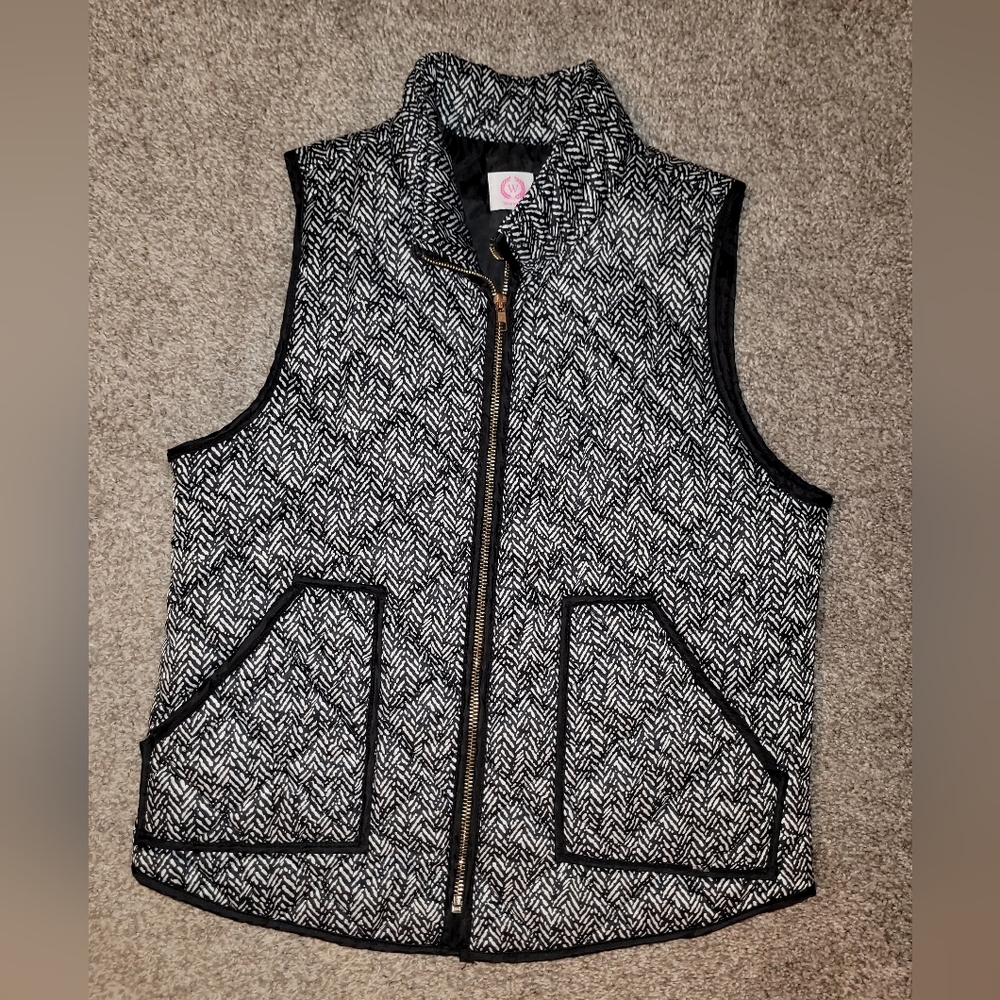Quilted‎ vest